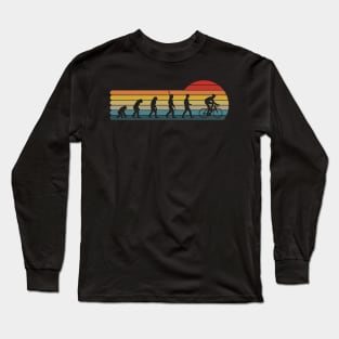 awesome riding bike unique dad vintage graphic for great friend Long Sleeve T-Shirt